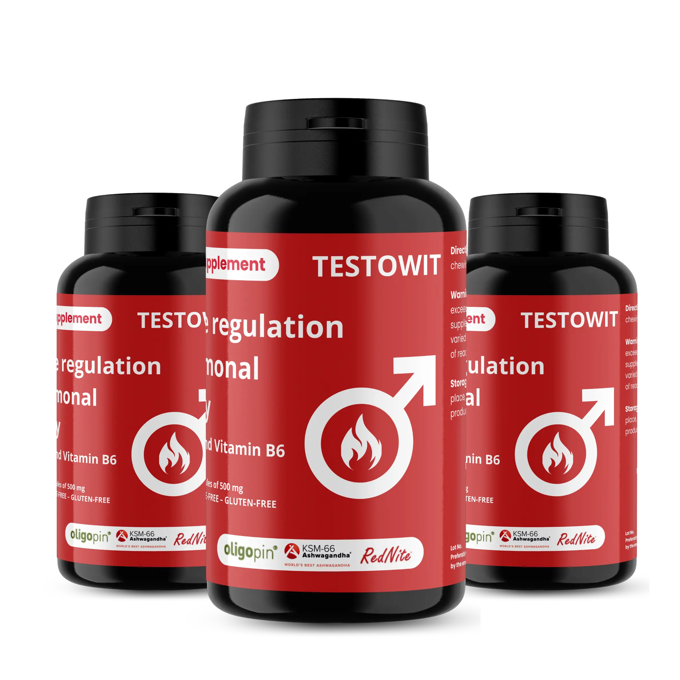 TESTOWIT - Regolazione ormonale - 120 cps - Image 10