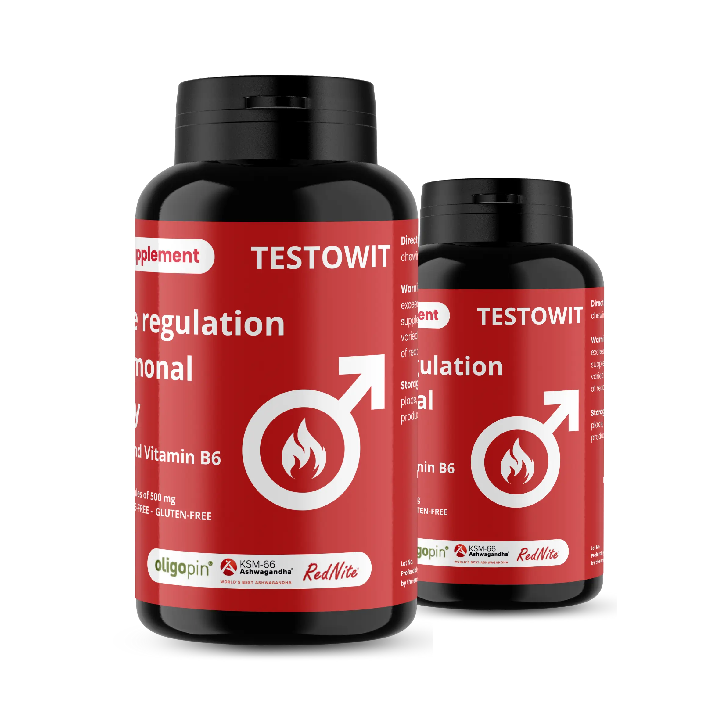 TESTOWIT - Regolazione ormonale - 120 cps - Image 9